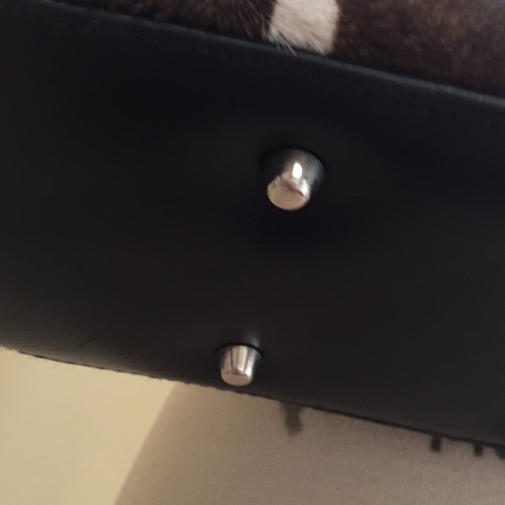 Donald Pilner real fur leather purse - Picture 9 of 9